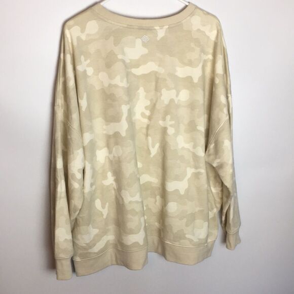 Zelos Tan Camo lightweight sweatshirt - Picture 5 of 11